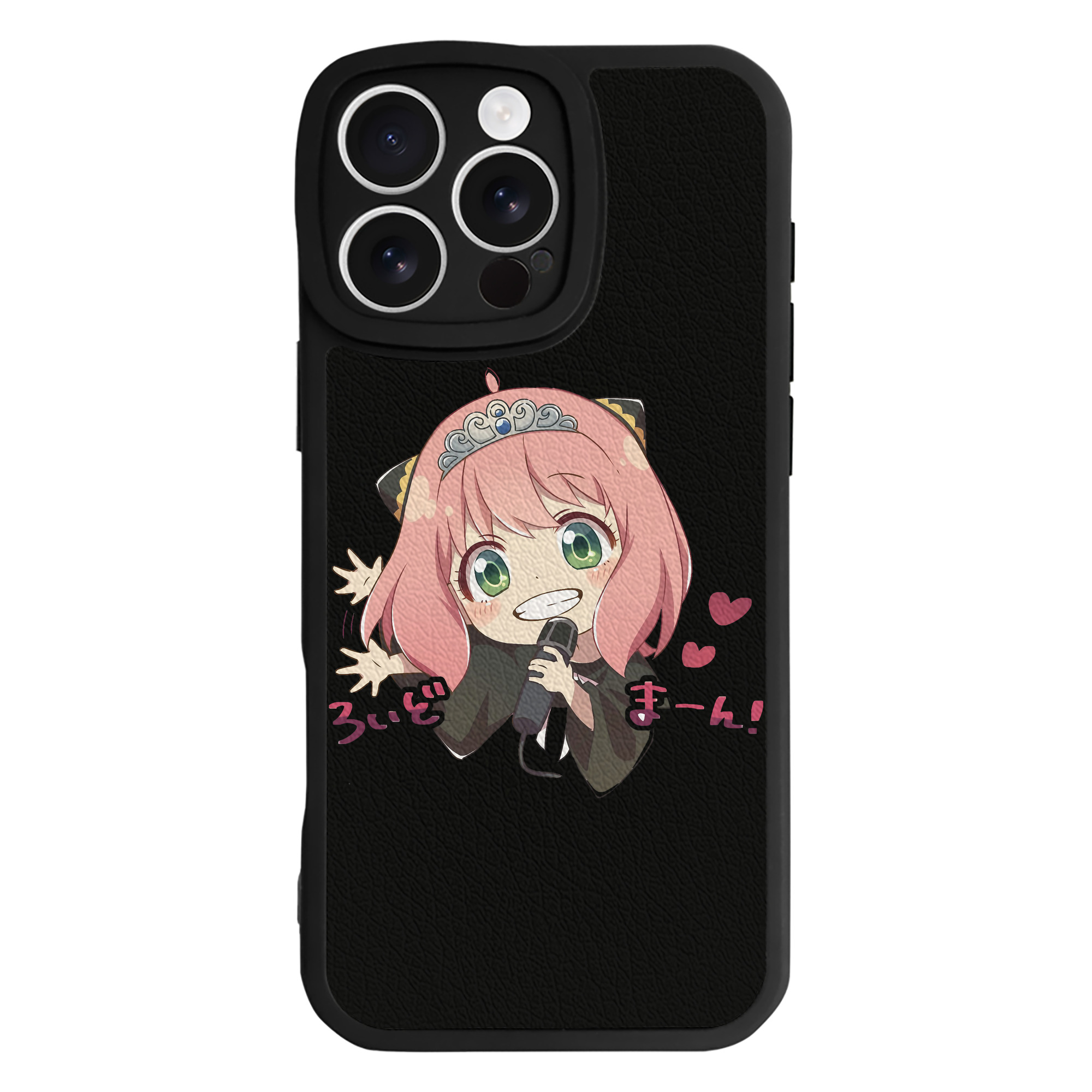 （画像用） SPY×FAMILY间谍家家酒 【iPhone 16シリーズ対応】シリコンスマホケース（レザー調） 材質：シリコン